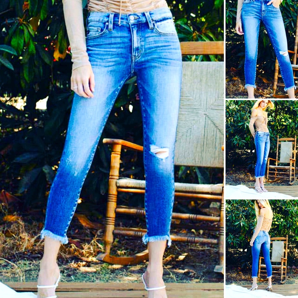 Skinny Distressed Jeans